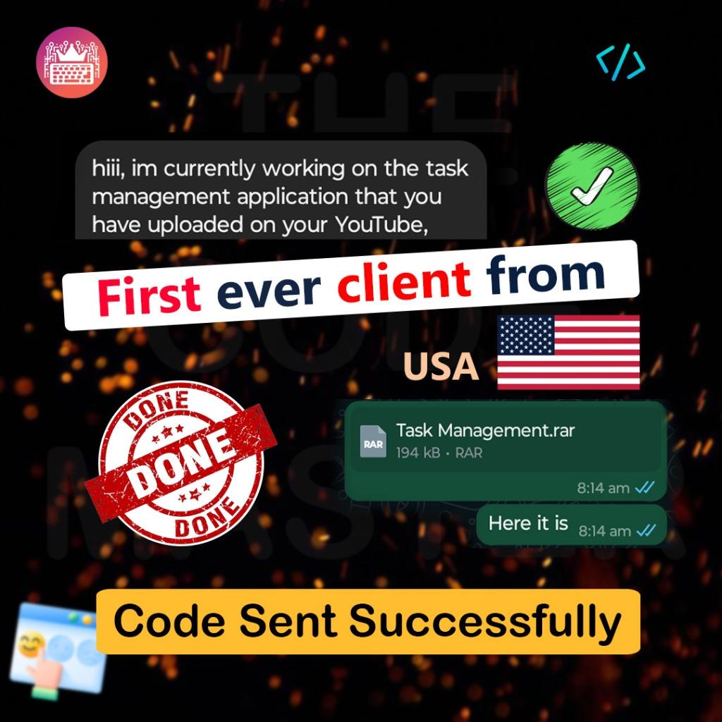 First Ever Client from USA Success Story